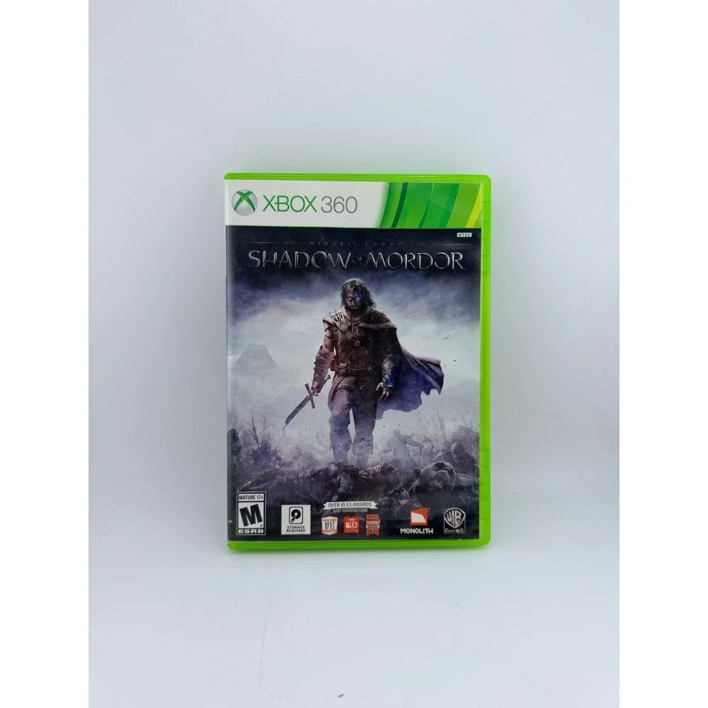 Middle-earth‎ Shadow of Mordor Xbox 360 2-Disc Set Complete with Manual NTSC